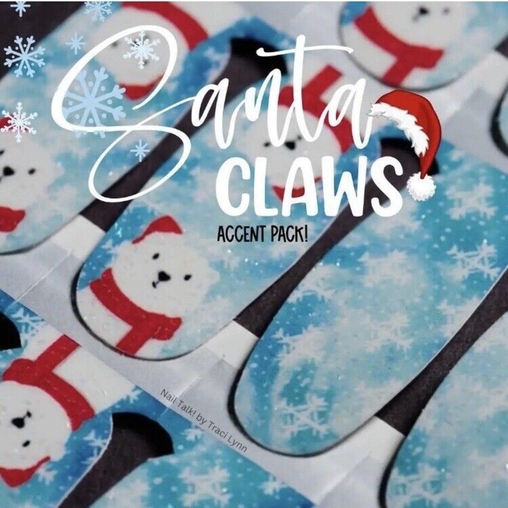 NWT Color Street Santa Claws accent nails RETIRED